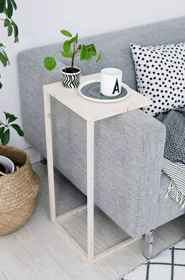 21. FRESH LOOKING END TABLE