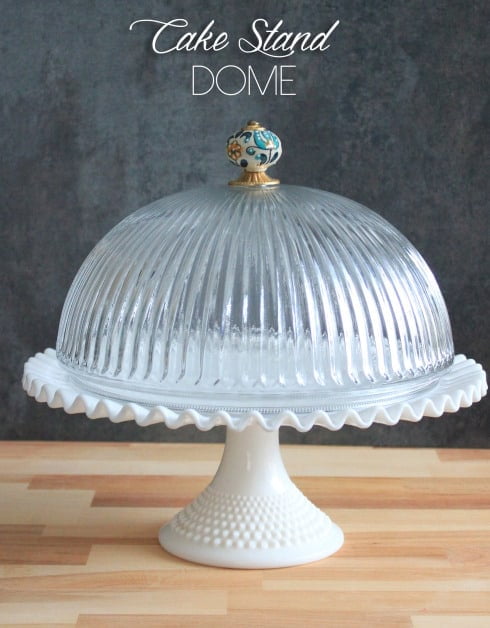 46. BEAUTIFUL CAKE STAND DOME