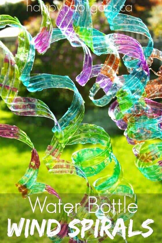 16. HAVE FUN WITH COLORFUL PLASTIC SPIRALS