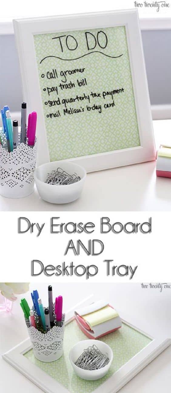26 DIY Desk Decor Ideas & Tips You Need In Your Life | Pottery Barn Teen