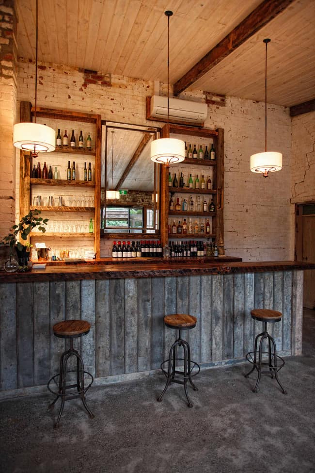 6. STUNNING RUSTIC BASEMENT BAR