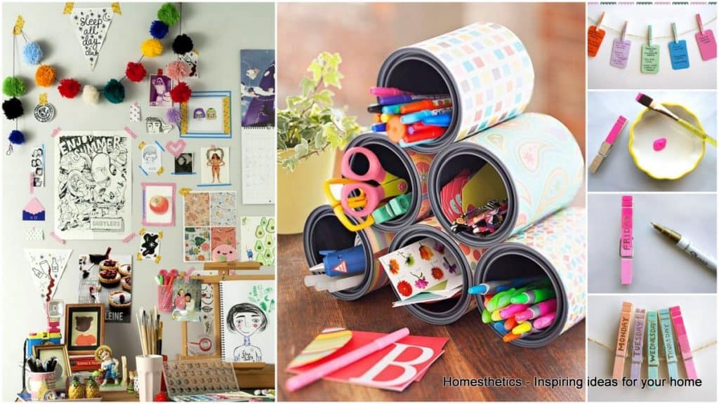 31 Super Useful DIY Desk Decor Ideas To Follow