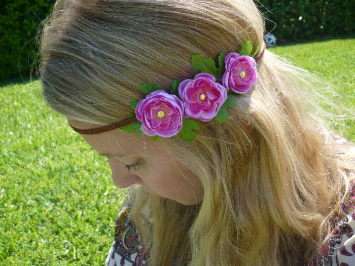 27. CRAFT FLORAL HEADBANDS