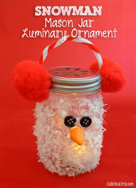 36. FAIRY TALE SNOWMAN LUMINARY