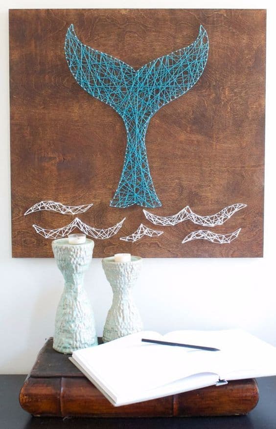 19. GET CREATIVE WITH STRING ART