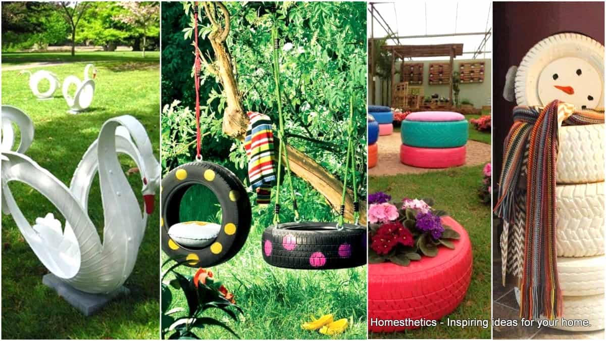 20 Ingenious DIY Tire Projects to Enhance Your Home Garden 1