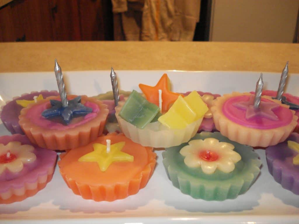 colorful Crafty Candles