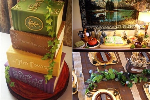 The Hobbit/Lord of the Rings tea party