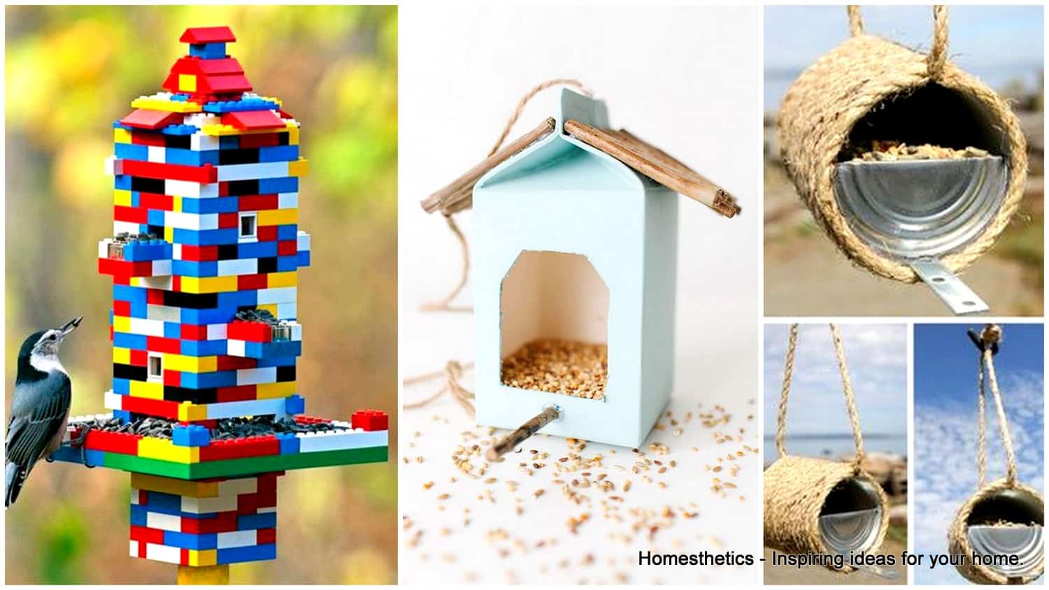 Learn How to Make 69 DIY Homemade Bird Feeders Today