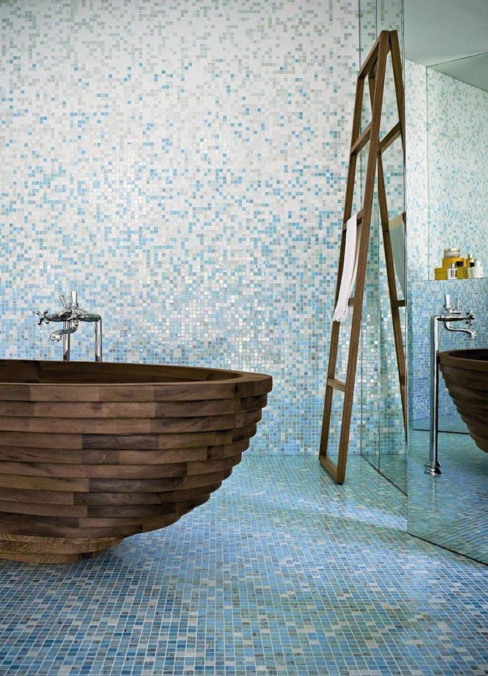 35 Super Epic Wooden Bathtub Design Ideas to Consider