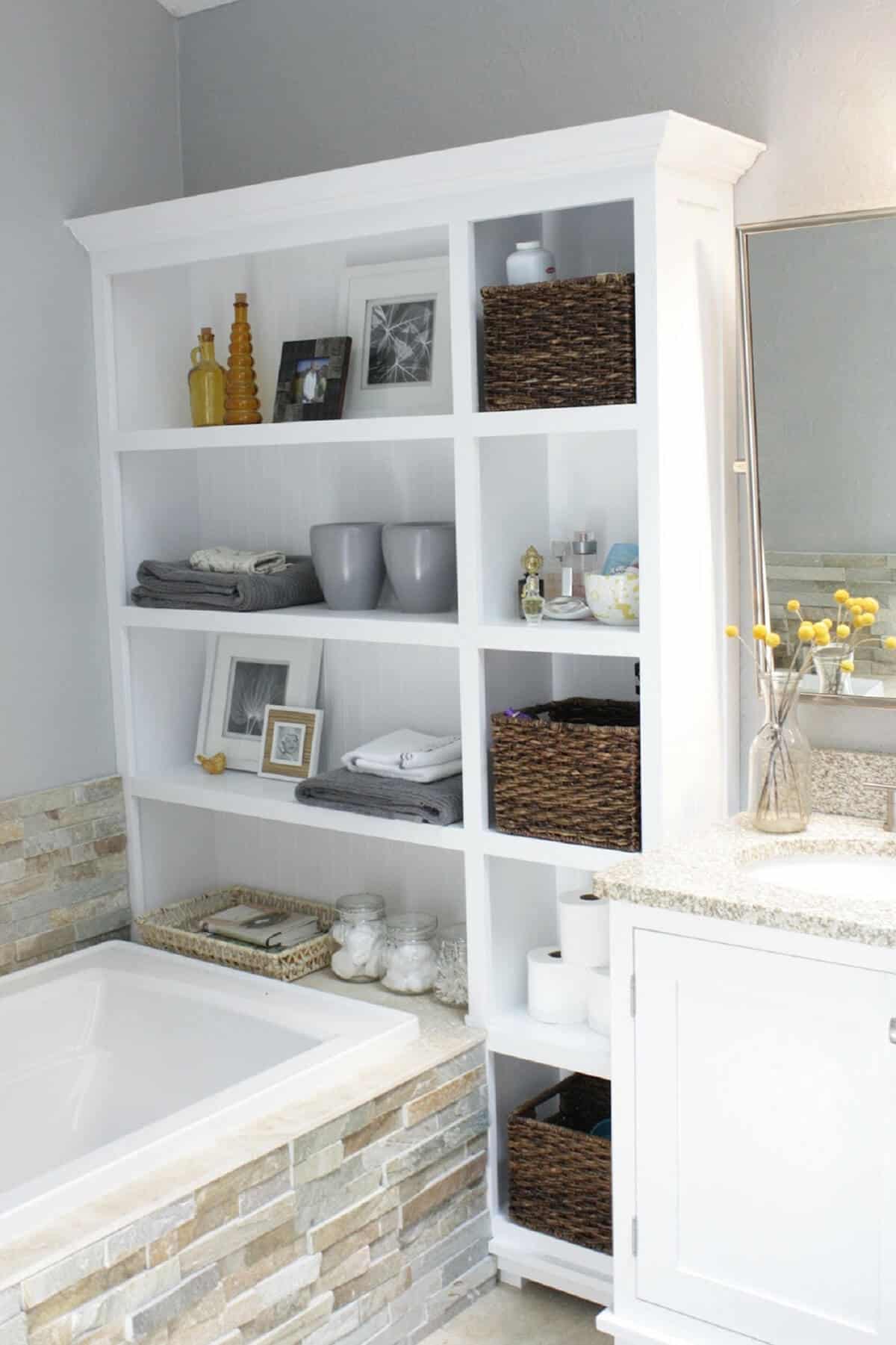 28 small bathroom storage ideas homebnc