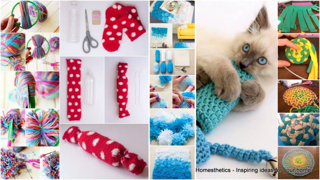47 Brilliant Easy Homemade Diy Cat Toys For Your Cats 2513