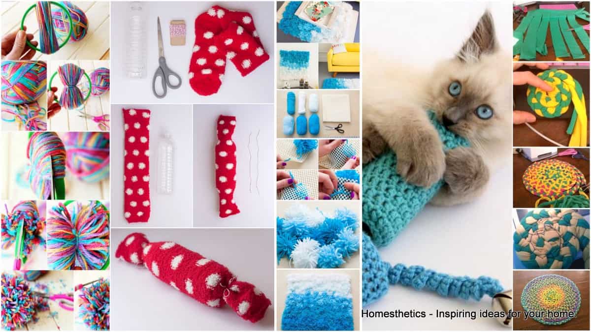 47 Brilliant Easy Homemade Diy Cat Toys For Your Cats 4449