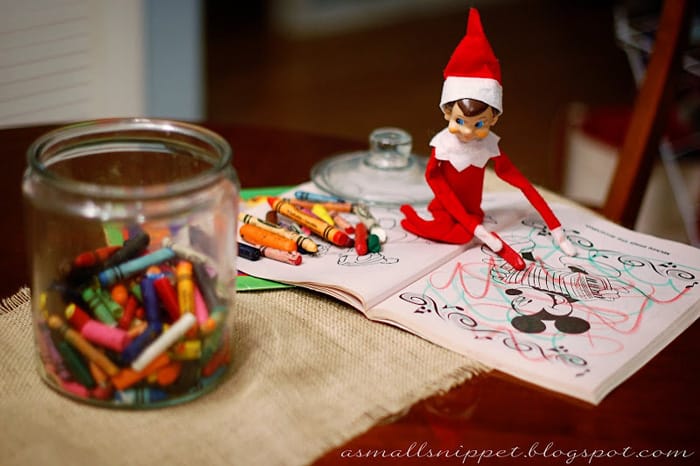 119. Elfie goes bonkers with the Coloring Book