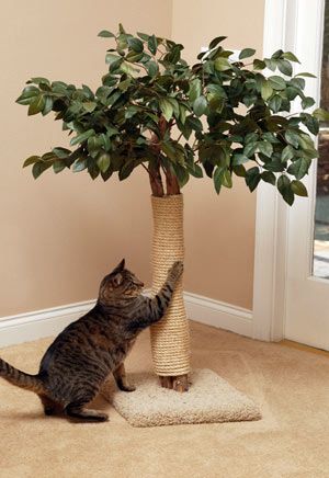 27. SMALL DIY CAT TREE