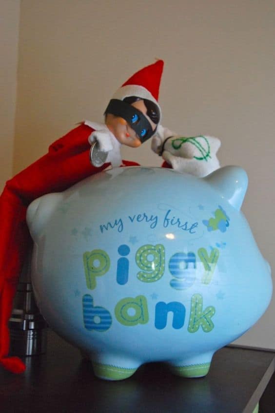 133. Elfie robs the Piggy Bank Again