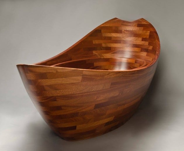 35 Super Epic Wooden Bathtub Design Ideas to Consider