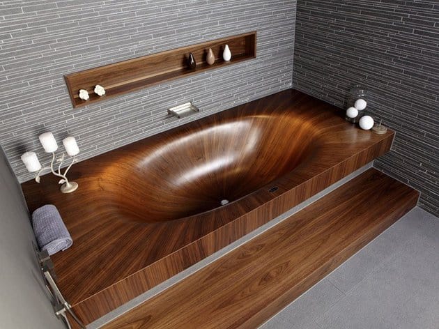 wooden bathtub alegna laguna basic built in thumb 630xauto 55857