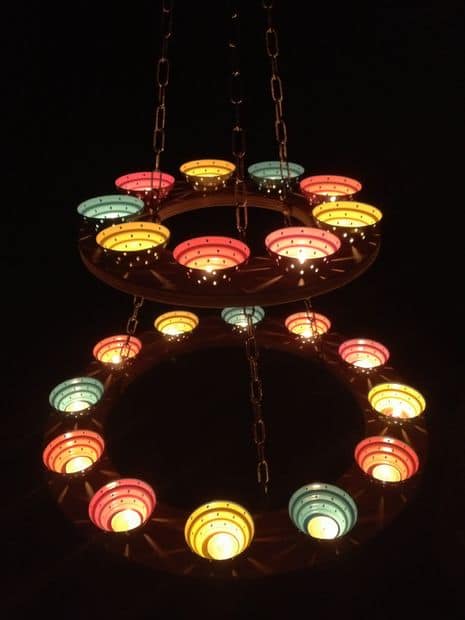12. Learn How to Make an Incredibly Cool Wireless Tea Light Chandelier