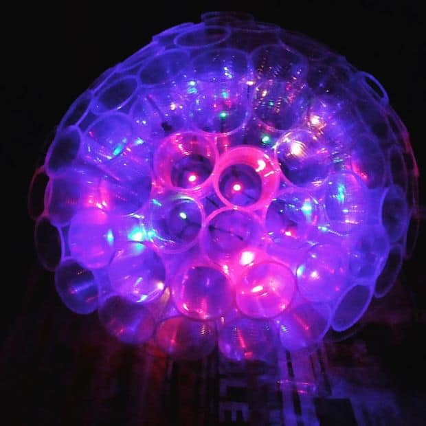 16. Spice Up Your Christmas Lighting with This Amazing Light Ball
