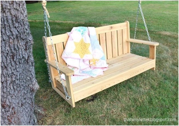 THE PLACID PORCH SWING