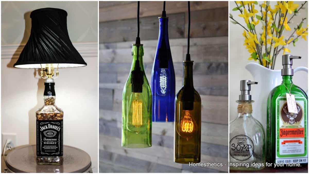 Ways To Reuse Glass Bottles