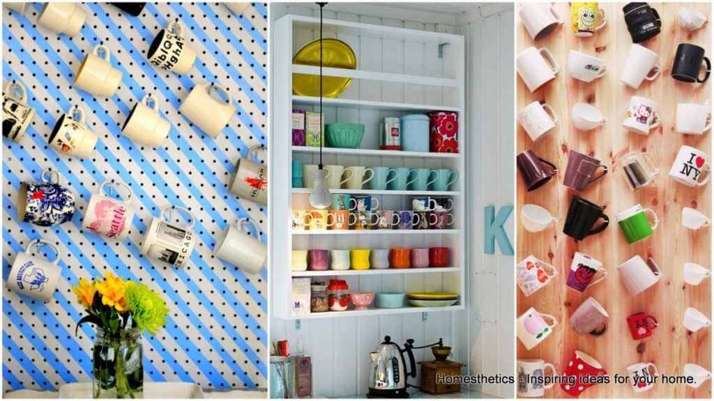 18 Ideas On How To Store Coffee Mugs In Your Decor Beautifully