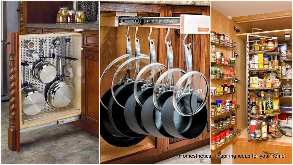19 Smart Kitchen Storage Ideas That Will Impress You Homesthetics