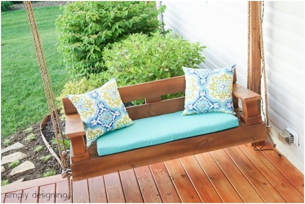 THE STOCKY LITTLE PORCH SWING plans