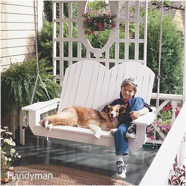 THE COMFY HIGH BACK PORCH SWING