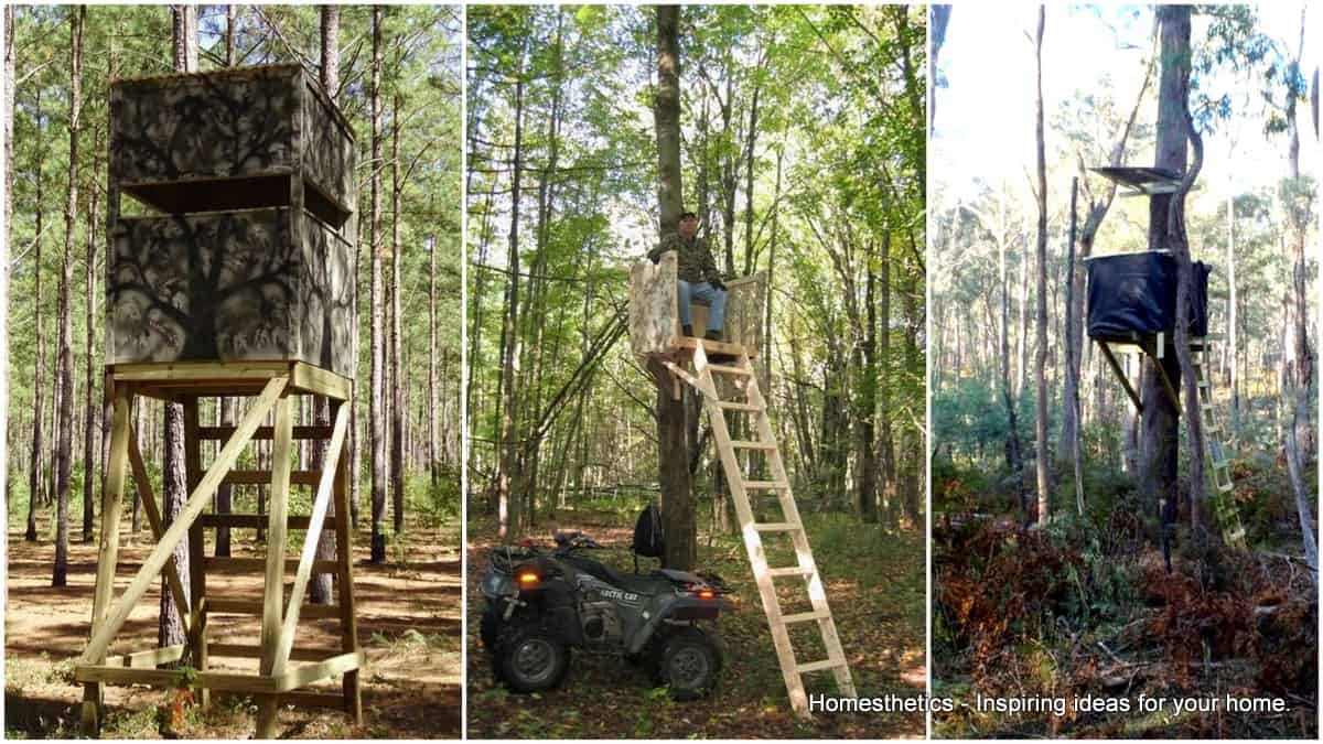 23 Awesome Free Deer Stand Plans You Can Start Right Now