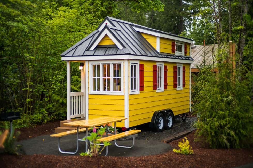 BRIGHT COLORS tiny house plan