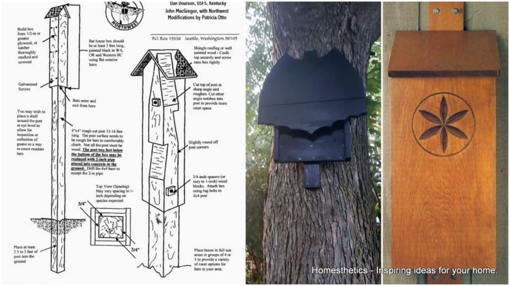 39 FREE DIY Bat House Plans To Shelter The Natural Pest Control