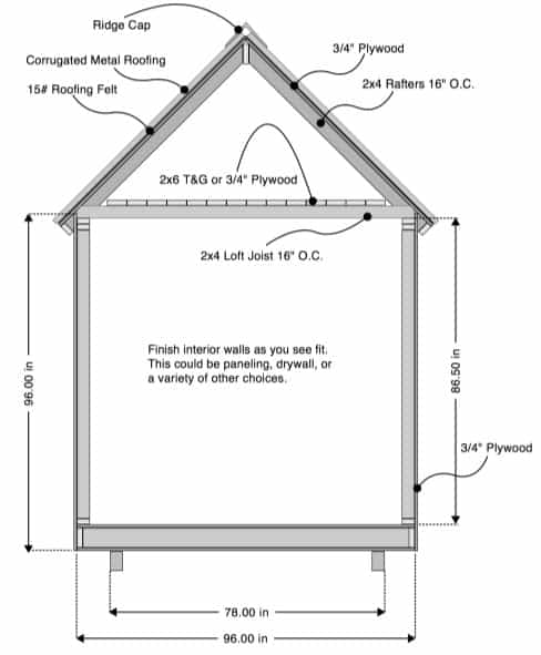 THE 8’X8’ TINY HOUSE