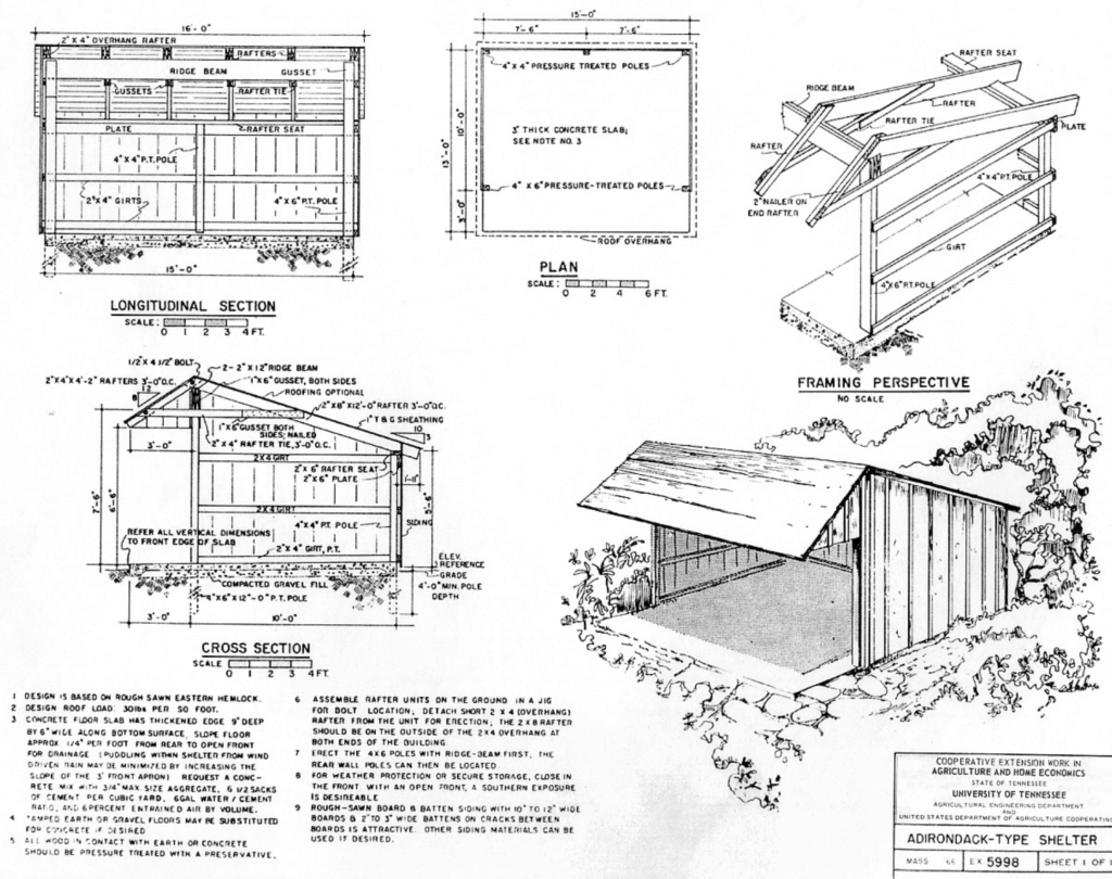 COMPREHENSIVE BARN PLANS