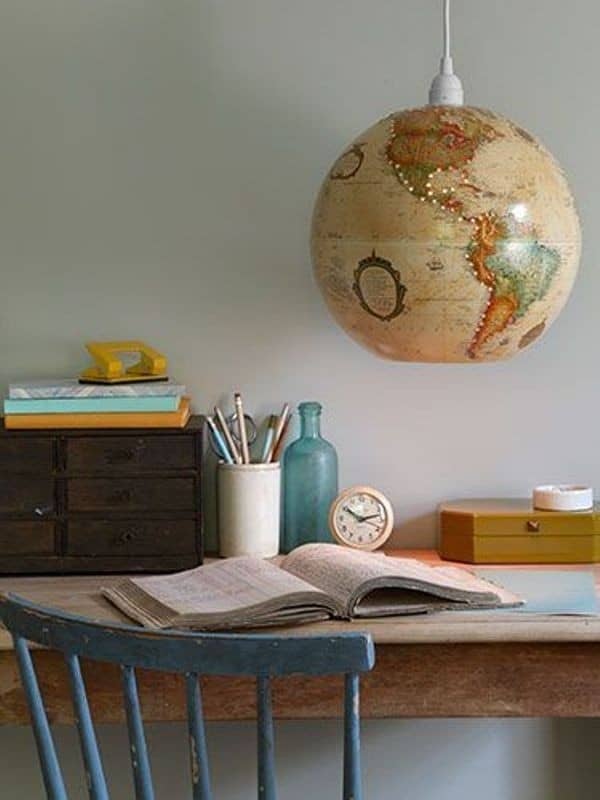 DIY Repurposed Globe Ideas