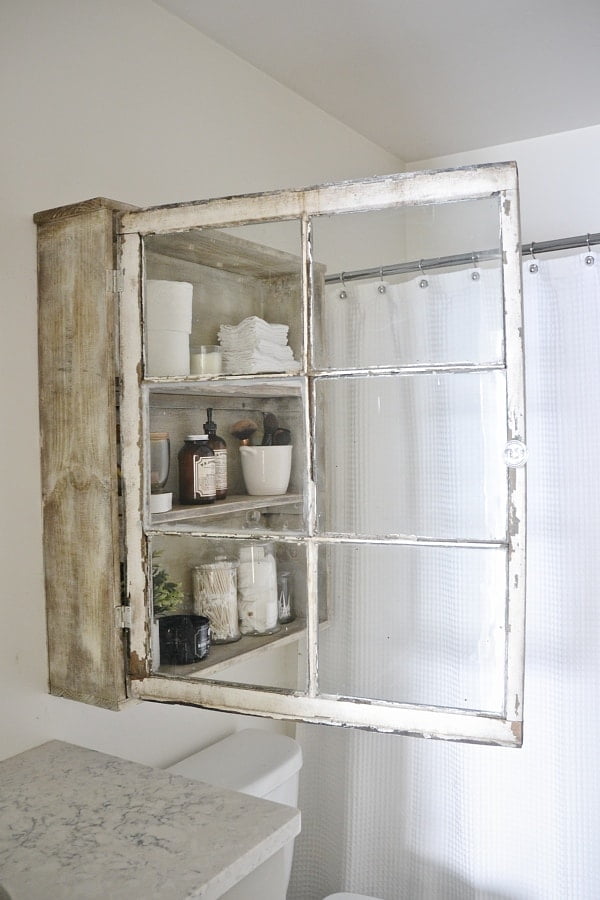 DIY Window Cabinet