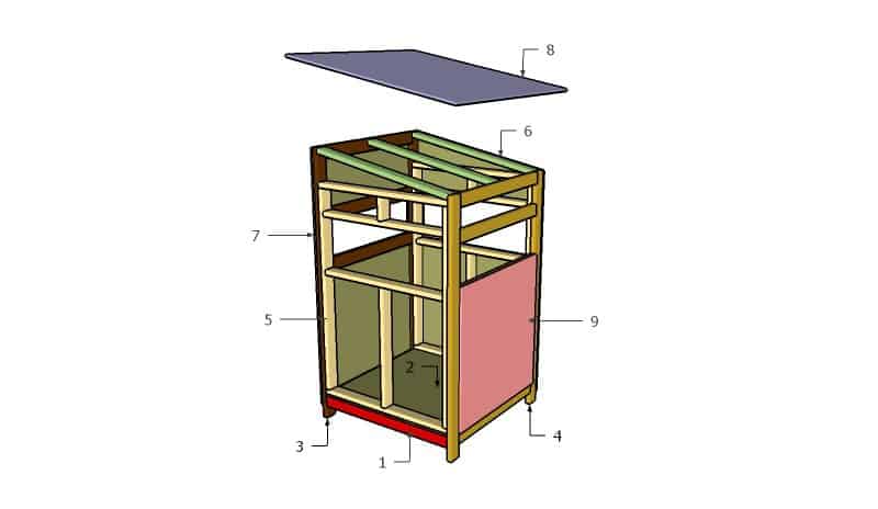 17. NEAT 4×4 DEER STAND PLANS