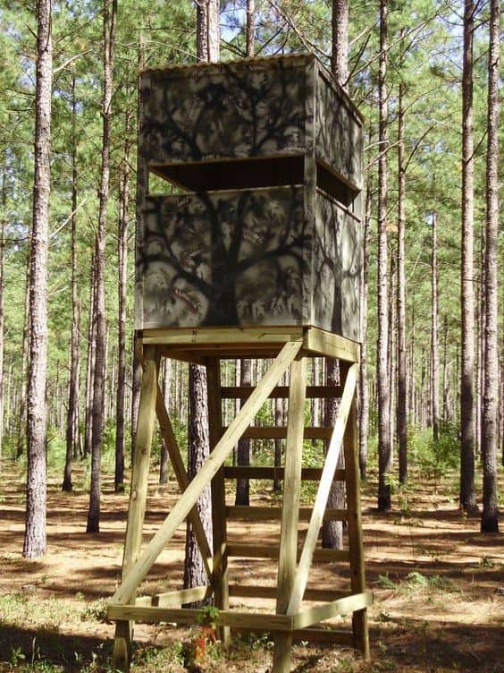 23 Awesome Free Deer Stand Plans You Can Start Right Now