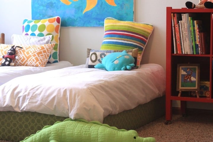 TWO TODDLER BEDS