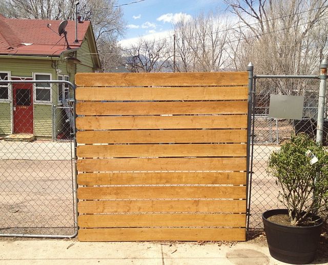 DRESS UP YOUR EXISTING CHAIN LINK FENCE