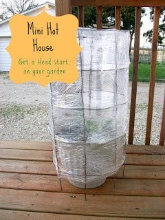 INCREDIBLY SIMPLE DIY MINI HOTHOUSE