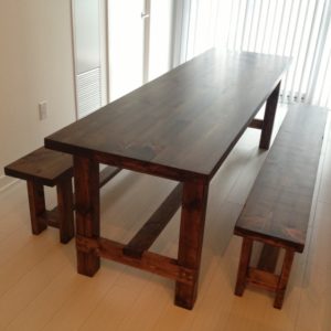 53 Free DIY Farmhouse Table Plans For A Rustic Dinning Room