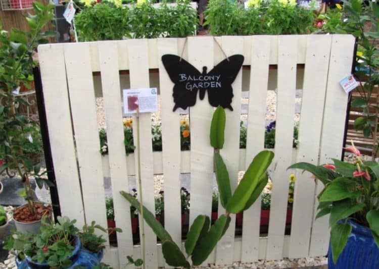 FENCING FOR BALCONY GARDEN