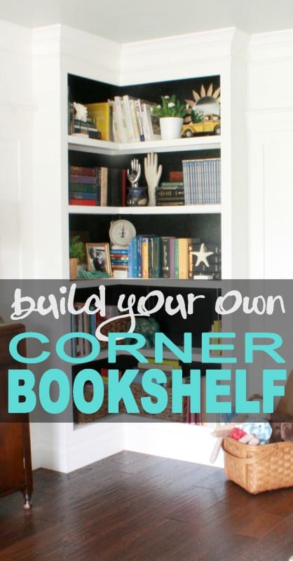  BUILT IN CORNER BOOKSHELVES