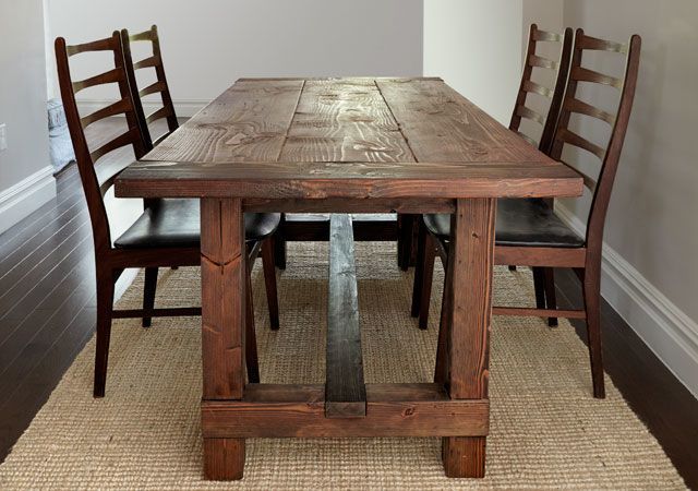 THE TRADITIONAL FARMHOUSE TABLE