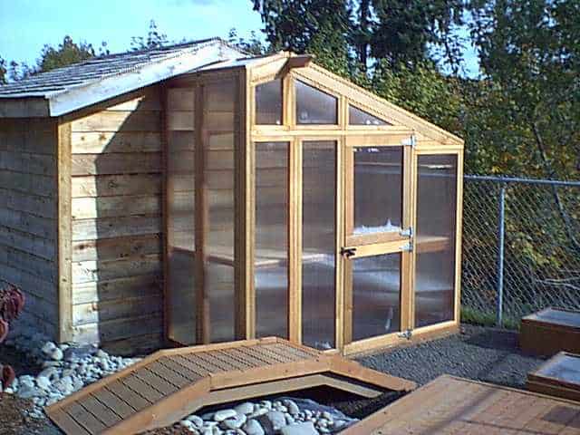 BUILD A GREENHOUSE EXTENSION