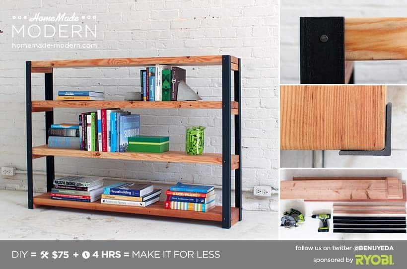 7. IRONBOUND BOOKCASE