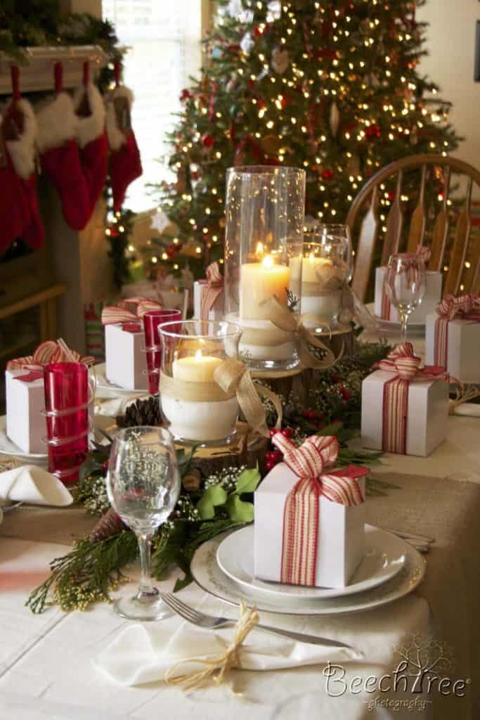 20 Wonderful Christmas Dinner Table Settings For Merry Holidays