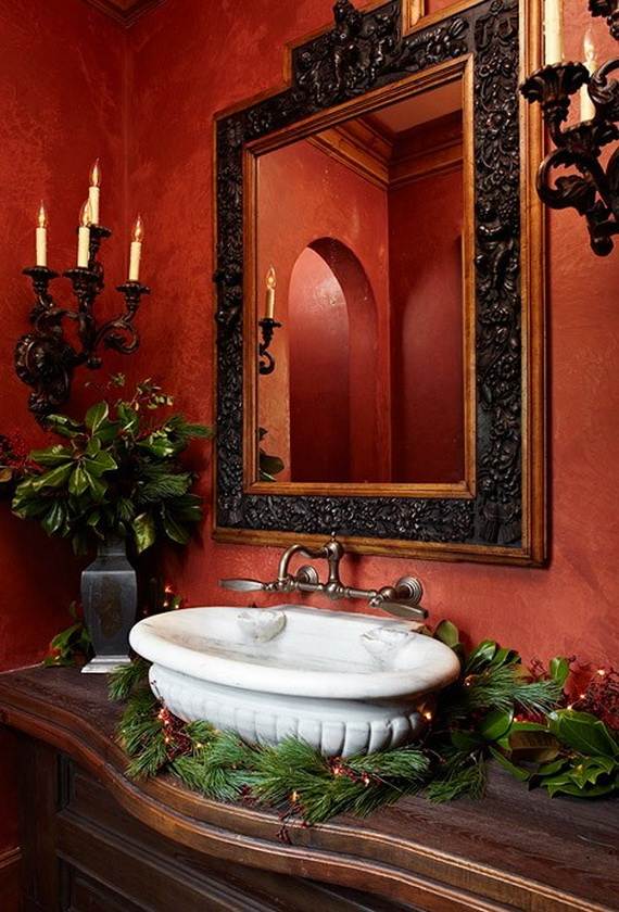 Cute Bathroom Decorating Ideas For Christmas2014 19